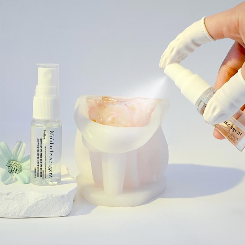 Release Spray Silicone - 20 ml Epoxidharz-Entformungsspray für die Kerzenherstellung
