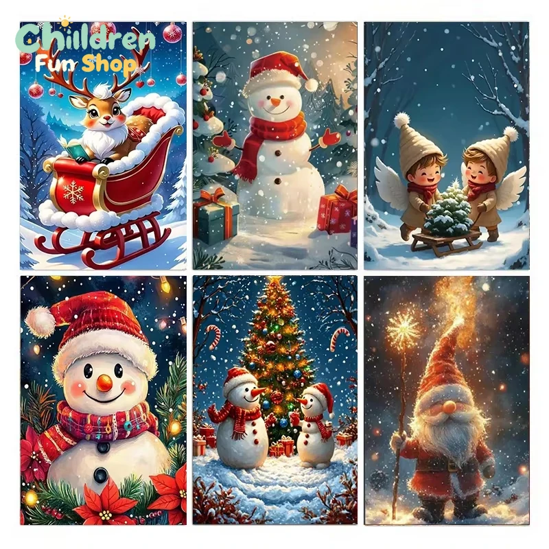Weihnachts-Diamantmalerei 5D,  – Resin Art Work Bewertung und Preis