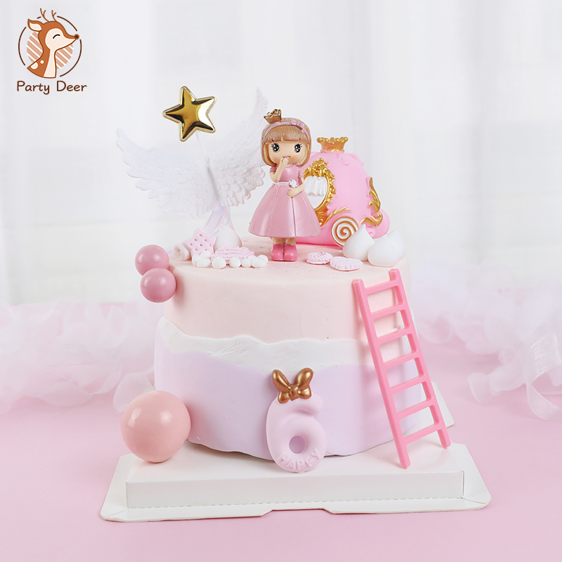 Rosa Schloss Mädchen Bogen kle – Resin Art Alphabet Bewertung und Preis