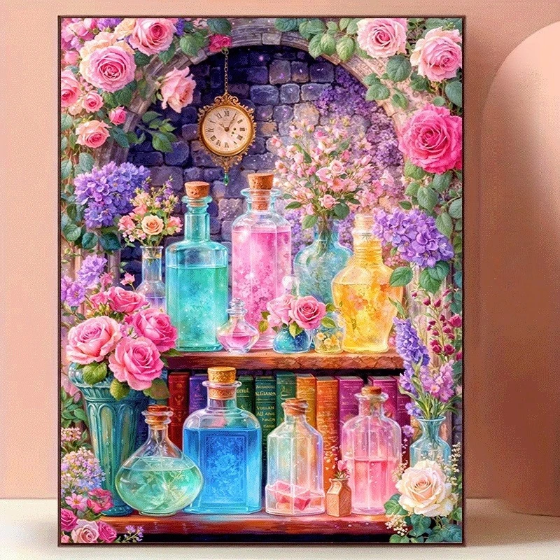 Diamantmalerei, bunte Blumen-/ – Resin Art Work Bewertung und Preis