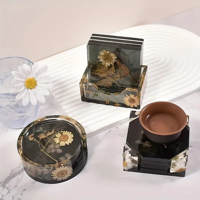 Untersetzer-Harz-Formen-Set, b – Resin Art Case Bewertung und Preis